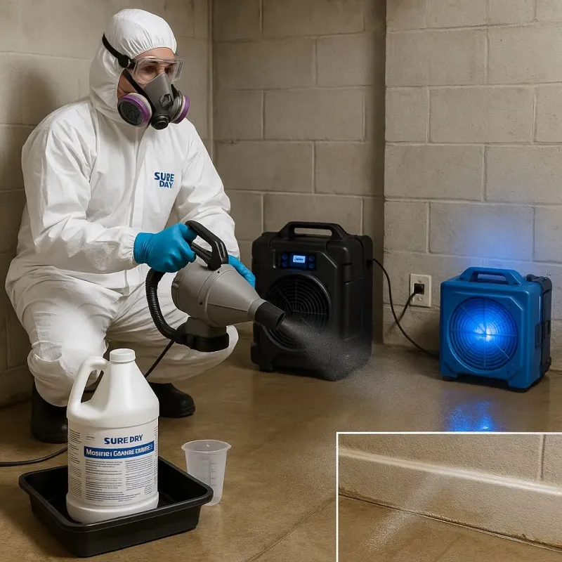 Sanitization and Odor Removal process in Carroll County, VA