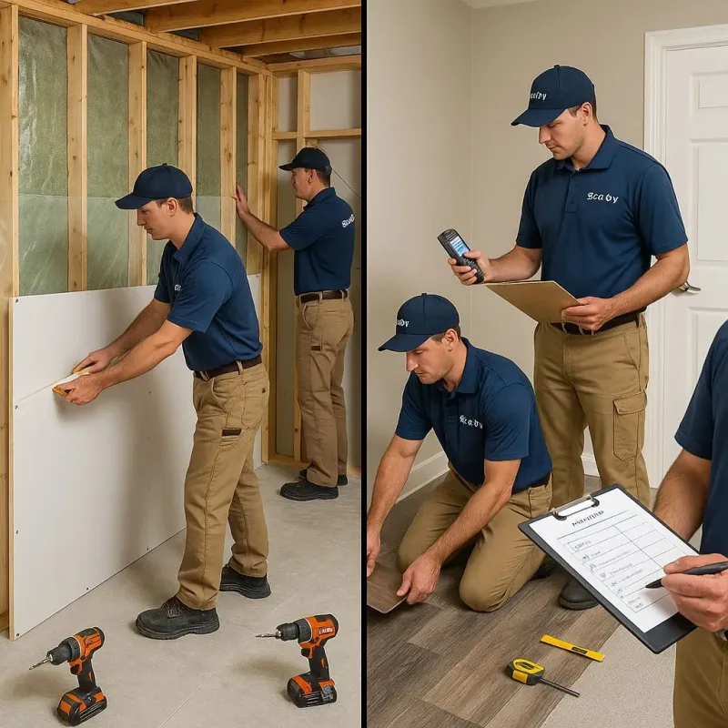 Repairs and Reconstruction process in Carroll County, VA